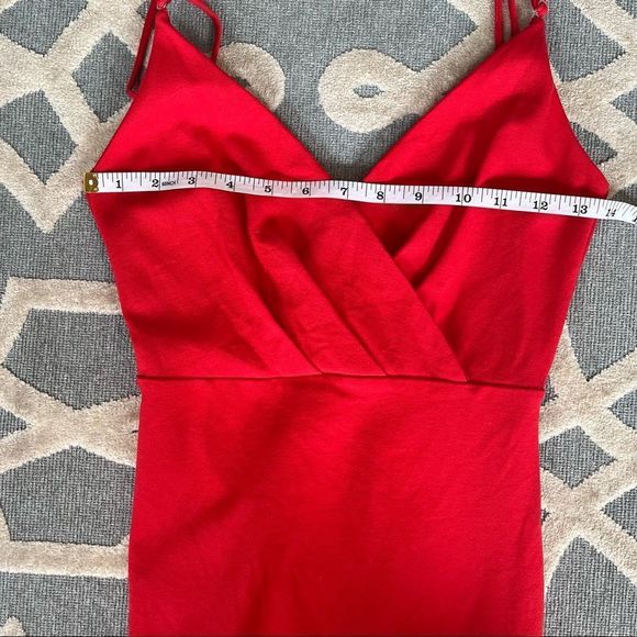 Lulu’s So Good Bodycon Red Dress Size XS - Picture 7 of 7